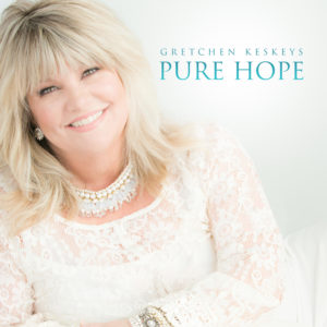 Smiling woman with the title "Pure Hope."